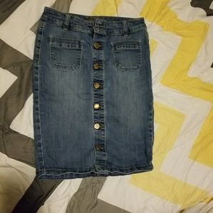 Jean skirt